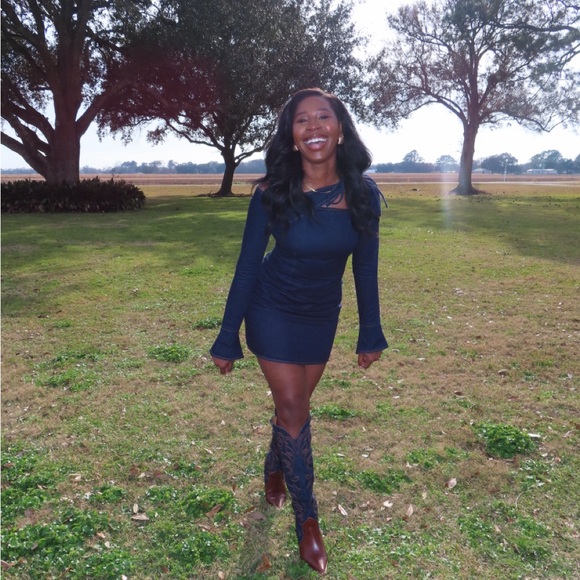 Meshki Dresses & Skirts - Meshki CeCe Denim dress